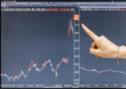 [포토] 고려아연, '공개매수가 83만원'