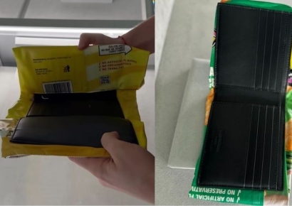 "다 먹은 감자칩 봉지가 200만원?"…명품 신상 지갑의 정체