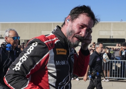 "존윅이 존윅했네"…'속도광' 키아누 리브스, 프로레이싱 대회 출전