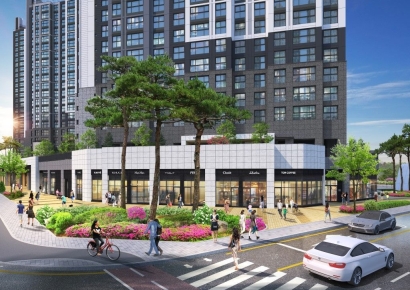 ‘아산배방 금강펜테리움 센트럴파크’ 단지 내 상가, 12일 입찰 예정