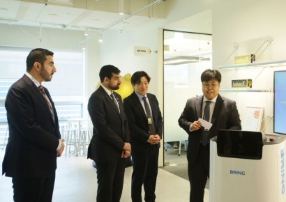 UAE 샤르자 왕실 대표단 카카오모빌리티 방문…기술 협업 논의