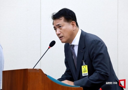 [포토] 정길호 OK저축은행 대표 “DGB금융 사외이사 추천한 적 없다”