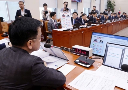 [포토] 국정감사 질의에 답변하는 최상목 부총리