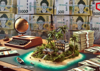 조세회피처로 흘러간 돈 40조 육박…대기업이 44%