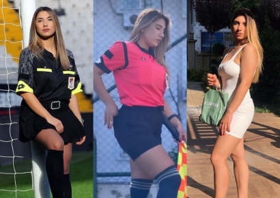 "성관계 영상은 가짜" 항변했지만…20대 미녀 축구심판 결국 