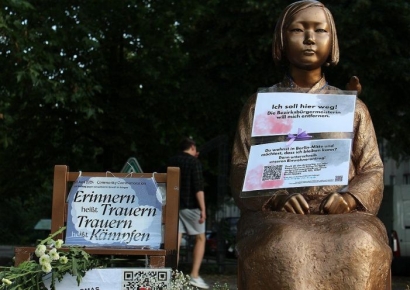 '베를린 소녀상' 공식 철거명령…"불이행 과태료 3000유로"