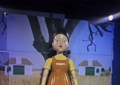 [르포]'오징어 게임'에 푹 빠진 맨해튼…3주간 티켓 매진 행렬