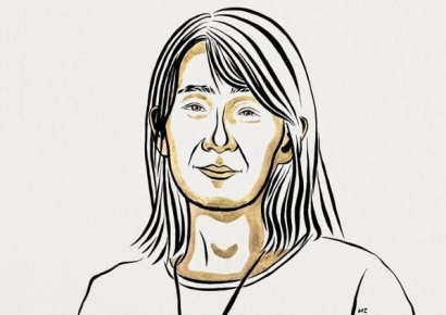 "한강 노벨상 수상" 가장 먼저 안 그 사람…금빛 초상화의 비밀