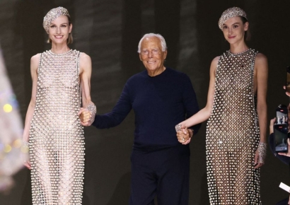 패션계 거장 아르마니 "2~3년 뒤 은퇴…경영승계 문제 없다"