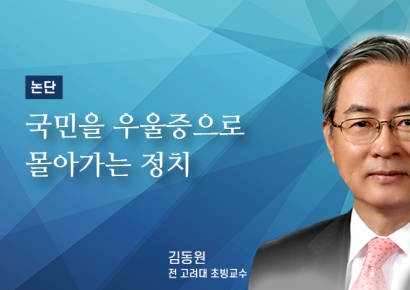 [논단]국민을 우울증으로 몰아가는 정치