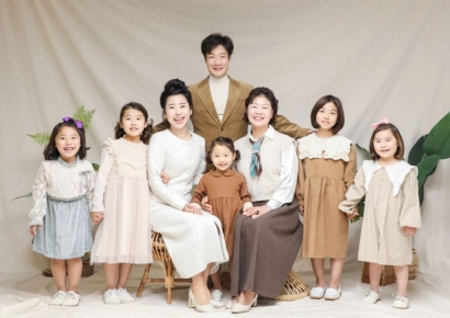 5공주 덕분에 겹경사…울산 소방관, 다자녀 공로 1계급 특진