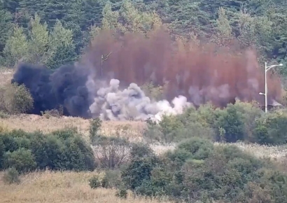 합참 "북, 남북연결도로 폭파…이후 MDL이남 대응사격" [양낙규의 Defence Club]