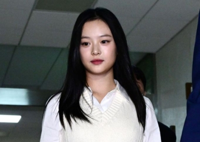 [포토] 뉴진스 하니,국정감사 출석…'사내 따돌림' 직접 증언