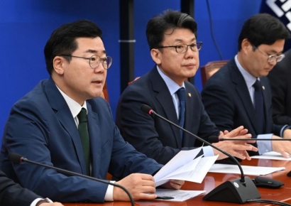 [포토] 박찬대 "윤, 김건희 특검 또 거부하면 정권 몰락 빨라질 것"