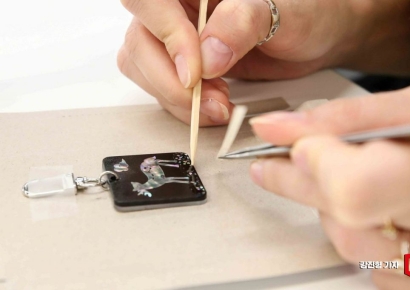 [포토] 아름다운 나전칠기 자개 공예