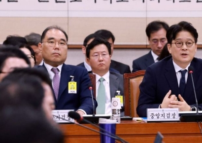 [포토] 국정감사 발언하는 이창수 중앙지검장