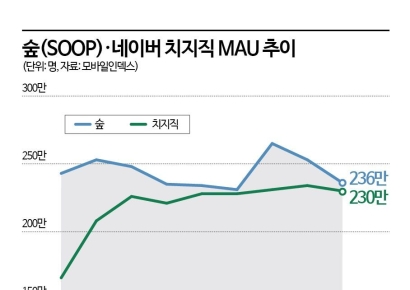 스트리밍 서비스 ‘숲’ 구독료 첫 인상...네이버 치지직과 수익화 경쟁