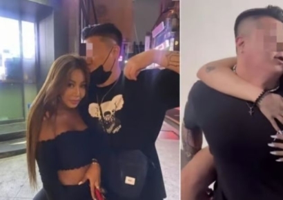 '팬 폭행' 가해자 모른다던 제시…다정한 스킨십 사진에 거짓말 의혹