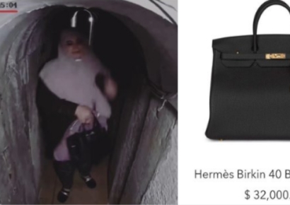 사살 하마스 수장 부인, 4000만원 버킨백 꽉 잡고 땅굴 탈출