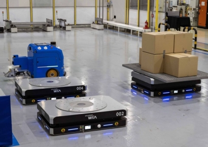 곡선주행 로봇·안전점검 로봇개…미리 가 본 현대차 공장