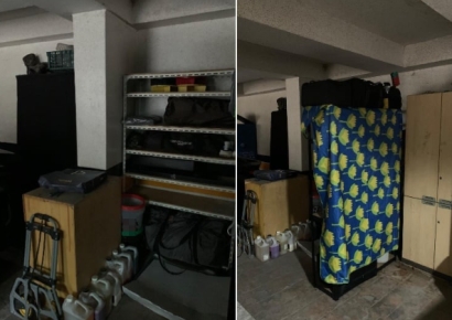 "빌라 주차장에 신발장·장롱 쌓아둔 이웃 어떡하죠?"