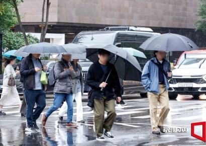 [내일 날씨]전국 곳곳 비…제주도 최대 50㎜