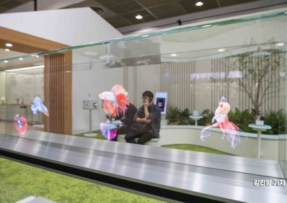 [포토] 삼성전자, '투명마이크로LED'