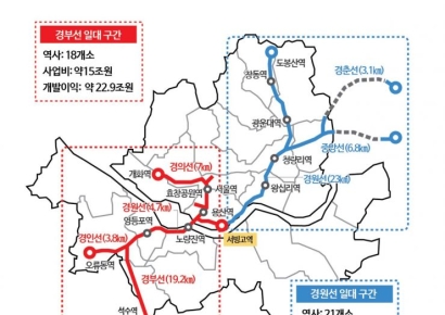 서울 지상철도 全구간 지하화…제2의 연트럴파크 만든다