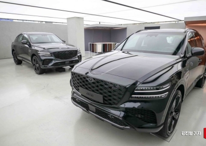 [포토] '완벽한 블랙' 제네시스 GV80 블랙 공개