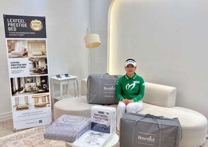 명품침대 렉스필, ‘메이저퀸’ 유현조 후원한다