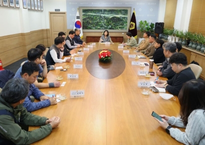 최호정 서울시의회 의장, 13개 서울시 투자출연기관 노조위원장 면담