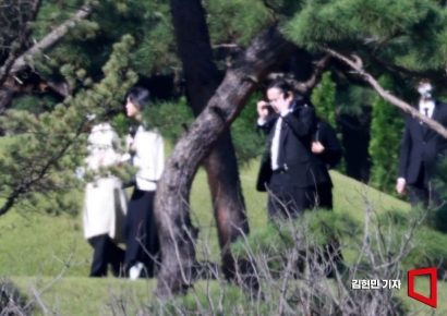 [포토] 이건희 회장 4주기 추도식 참석하는 이재용 회장