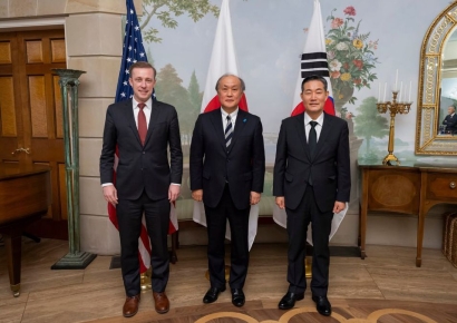 한미일 안보실장 "北 러시아 파병 깊은 우려…군사협력 중단해야"