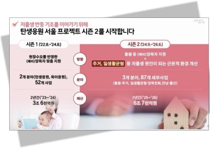 결혼하면 100만원, 무주택자는 720만원…저출산 극복 위해 6조7000억원 쏟는 서울시