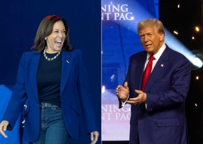 선거 당일까지…트럼프 vs 해리스 막판 승률 50대 50