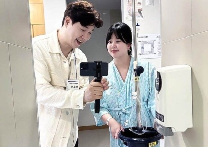 "백일해 접종 안하고 아기 만져서 조마조마"…박수홍 아내글에 누리꾼 '갑론을박'