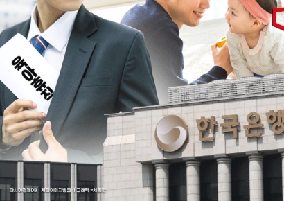 한은도 '아빠 육아휴직' 안써…사용률 단 2%