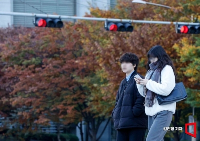 [포토] '아직 가을인데...'