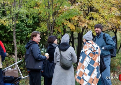 [포토] 뚝 떨어진 아침 기온