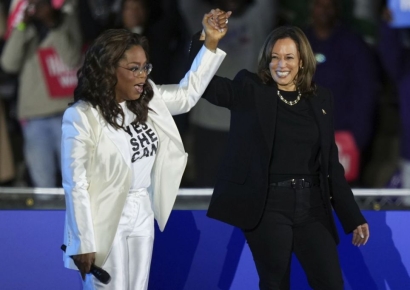 해리스, 마지막 유세서 "우리가 이긴다"…오프라 지원사격[美 선택 2024]