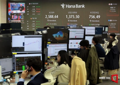 [포토] 코스피 소폭 상승 출발