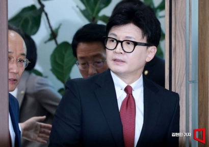 한동훈 "누가 봐도 野·민주노총은 원팀…'이재명 방탄' 법원 겁박 집회"