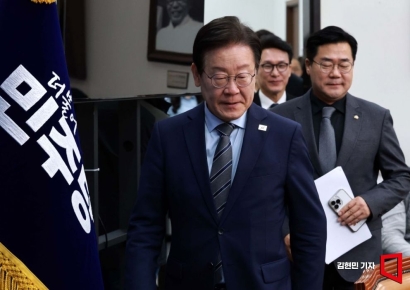 이재명, 尹 기자회견 평가 "반성 없고 국민 앞에 솔직하지 못했다" 