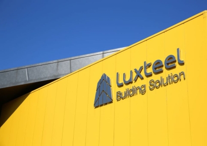 [르포]"목재인 줄 알았는데 철판"…인테리어로 주목받는 '철강 건축재'