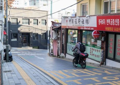 [포토] 한산한 중국 비자 발급 대행사