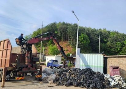 가평군, 농가에 폐비닐 색상별 분리배출 당부