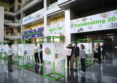 포스코이앤씨, 창립 30주년 '도전의 기록, 혁신의 다짐' 전시회