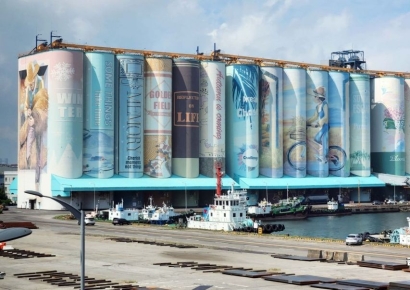 [이미지 다이어리] 관광명소 된 노후 사일로