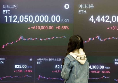 [포토] '트럼프 효과' 비트코인 8만 달러 돌파