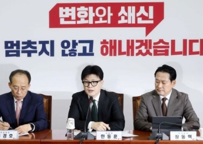 [포토] 한동훈 "李유죄사안, 법대로 판단해달라…이제 특감관 실천 남아"